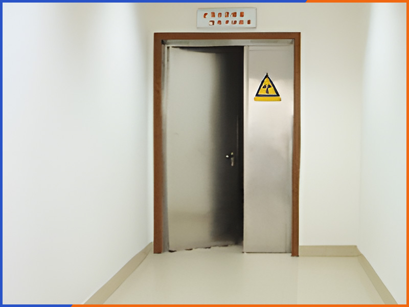 雙扇平開式不銹鋼防護(hù)門