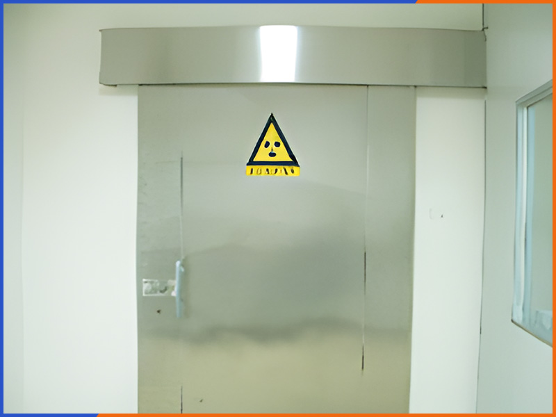 電動加速器推拉防護(hù)門